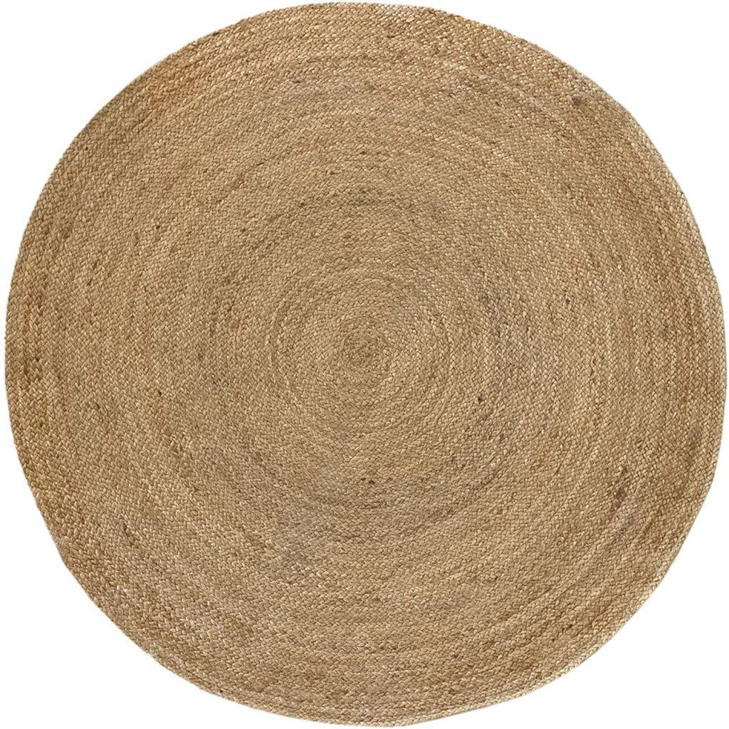 alfombra redonda de yute 150